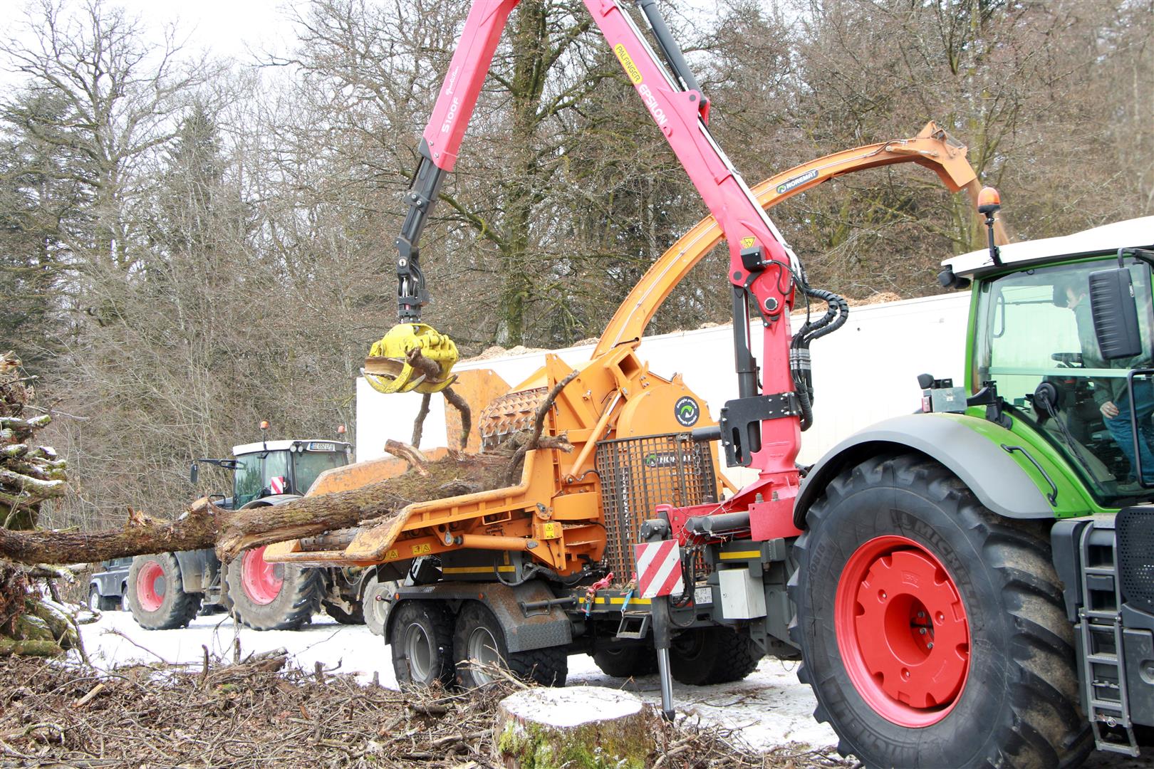 Déchiqueteuse à plaquettes Valormax Noremat Jenz 28